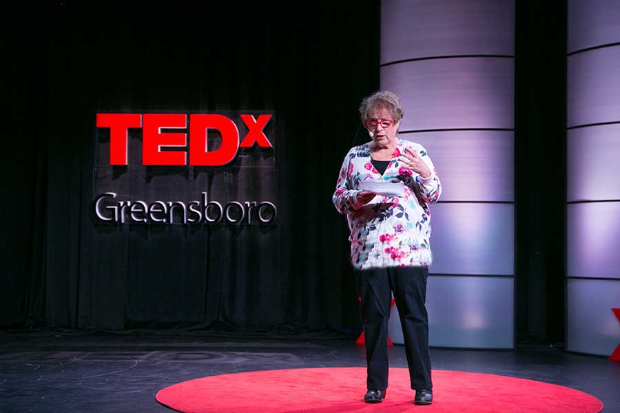 Sue Polinsky, TEDxGreensboro Moderator